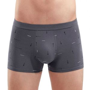 Calzoncillos de Algodón para Hombre, Ropa Interior Casual, Bóxers Transpirables de Color Sólido, Cómodos y de Alta Calidad - Product Image 2
