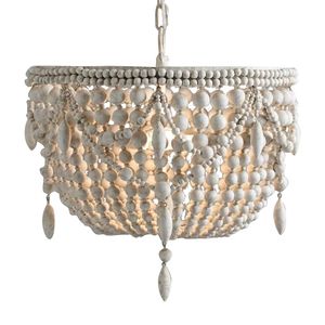Lustre moderne en <span class=keywords><strong>bois</strong></span> de style américain avec <span class=keywords><strong>perles</strong></span> décoratives, grand lustre vintage en <span class=keywords><strong>bois</strong></span> pour loft - Product Image 5