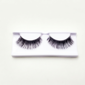 Cils de luxe en cheveux humains indonésiens vierges Remy 100% de qualité supérieure, style ondulé soyeux et droit - Product Image 1