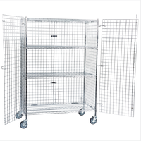 Cage de sécurité avec fil vert, kit parfait pour ranger et transporter l'alcool