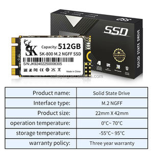 โซลิดสเตทไดรฟ์ <span class=keywords><strong>M</strong></span>.<span class=keywords><strong>2</strong></span> NGFF SATA SSD ความจุ2242 64GB 128GB 256GB และ512GB เหมาะสำหรับการอัปเกรดแล็ปท็อป - Product Image 5