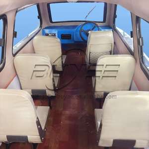 Voll überdachter Cabin Ocean Patrol Cruiser 6M Fiberglas-Hochgeschwindigkeits-Fischerboot - Product Image 6