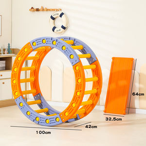 Montessori Kapalı Tırmanma Seti, Yürümeye Başlayan Çocuklar İçin Bebek Üçgen Tırmanma Çerçevesi, Oyun Alanı, Kaydıraklı Kubbe Oyun Setleri - Product Image 5