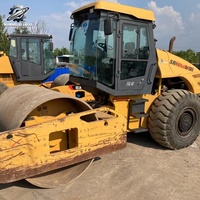 Compacteur vibrant à tambour unique SHANTUI SR26 d'occasion, 26 tonnes, marque chinoise, compacteur moyen, bien entretenu, livraison rapide