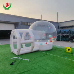 Gran Oferta: Mini <span class=keywords><strong>Casa</strong></span> Inflable Blanca para Niños, de Interior y Exterior, con PVC de Grado Comercial y Fácil Instalación - Product Image 3