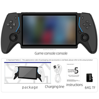 Console de jeu HC8000 7 pouces IPS 64 Go 30 + simulateurs Lecteurs de jeu vidéo portables Système Linux 3500mah