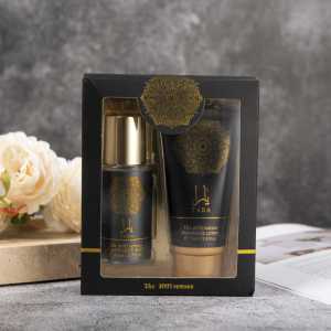 Arabic Dubai Hot Bán Nước hoa Bộ quà tặng nước hoa 80ml cơ thể phun & 75ml Lotion dưỡng ẩm Kem dưỡng da 2 cái hiện tại thiết lập - Product Image 1