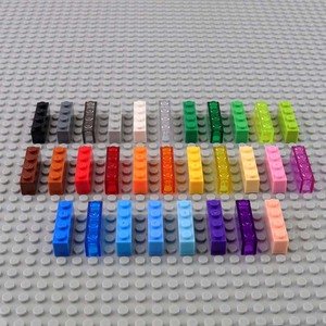 ตัวต่อสร้างสรรค์ STEM รุ่น MOC 3010 ชิ้นส่วนบล็อก 1x4 พลาสติก สีตามสั่ง อุปกรณ์เสริม DIY ของเล่นบล็อกเก็บได้ BLOCKMOC - Product Image 5