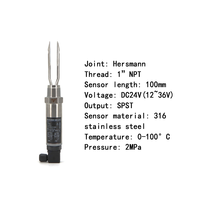 Interrupteurs de niveau à diapason en acier inoxydable 316L Aipuxin, bon marché, précision de 0,25 mm, compatibles avec l'application Tuya, personnalisation OEM/ODM