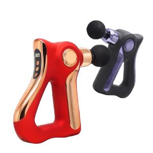 <span class=keywords><strong>Mini</strong></span> pistola de masaje triangular de tejido profundo, brazo de extensión giratorio de amplitud de 16mm, 30 velocidades para masaje quiropráctico de espalda y cuerpo - Product Image 2