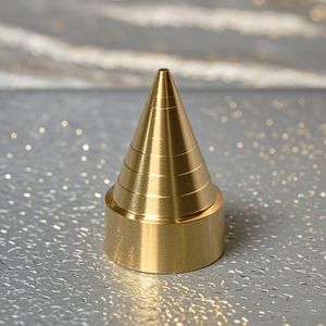 Nhôm Cone sâu vẽ laser cắt tấm kim loại chế tạo kim loại dập phần với dây EDM quay phần sâu vẽ - Product Image 2