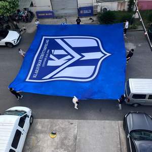 Stampa Personalizzata di Grande Formato su Tessuto in Poliestere ad Alto Impatto per Segnaletica della Zona Tifosi del Torneo di <span class=keywords><strong>Calcio</strong></span> 2026 - Product Image 3