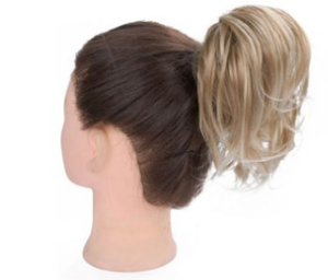 Accessoire de coiffure pour perruque RTS Wave, avec boucle à cordon, pour chignons volumineux et bouclés, anneau de perruque, pour femmes, pour coiffure de costume, forme de fleur - Product Image 4