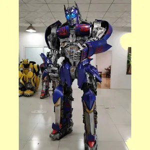Optimus Prime Led Robot Costume Party Life Size 2.7M Giant Adult Children Suit