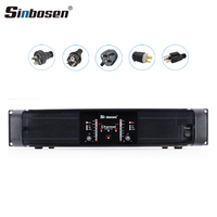Sinbosen Professionnel Amplificateur Haute Puissance 3000W 2 Canaux DS-9K Stade Maison Audio Amplificateur de Puissance