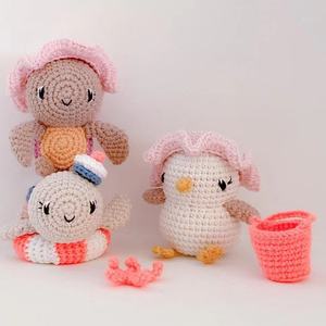 Animali di peluche <span class=keywords><strong>Amigurumi</strong></span> personalizzati fatti a mano all'uncinetto adorabili animali per regalo di artigianato per bambini - Product Image 6