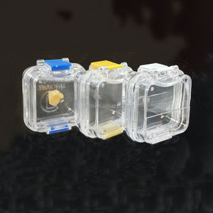 Scatola Porta Dentiere in Plastica con Pellicola Prodotti Dentali Contenitore per Corone e Dentiere Custodia per Protesi Scatola Trasparente con Membrana Dentale - Product Image 6