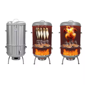 Nueva Parrilla de Barbacoa Multifuncional de Acero Inoxidable, de un Solo Quemador, Tres en Uno, sin Humo, para Asar Pato Colgante al Aire Libre - Product Image 2