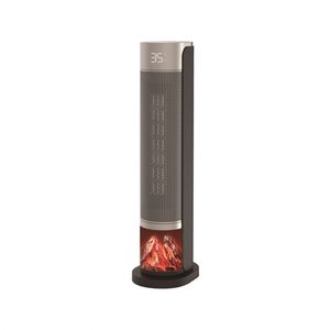 Nuevo Calefactor Vertical Inteligente para Dormitorio, con Temperatura Constante, Tecnología PTC, Simulación de Llama 3D, Máquina de Calefacción Eléctrica - Product Image 1