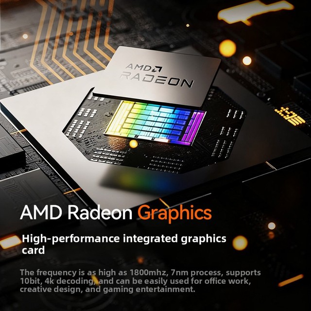 MOREFINE R5-5600H Ryzen 5 Mini PC S500+ Home Office Gaming
