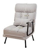 Fauteuil Paresseux Pliant Multifonctionnel pour Bureau, Sieste, Pause Déjeuner, Balcon – Nouveau Canapé-Lit Simple à Double Usage