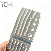 Tie de dilatation en acier au carbone galvanisé pour joints de dilatation verticaux en maçonnerie
