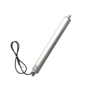 electric tubular linear actuator adjustable stroke stainless steel waterproof