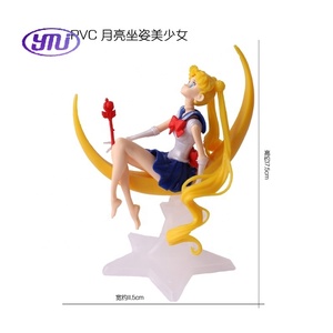 Figuras de PVC Thủy Thủ Mặt Trăng bánh sinh nhật nướng trang trí nội thất Đồ chơi con số mù Hộp Quà Tặng nhà máy trực tiếp Anime người hâm mộ và Kawaii Bộ sưu tập - Product Image 2