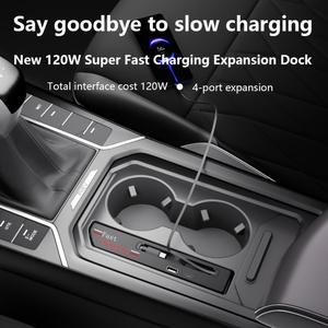 2019-2026 Car Modification Upgrade Car <b>Charger</b> Wired Fast Charging Docking Station Suitable for Volkswagen Passat - Product Image 5