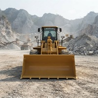 Chargeur frontal CAT 950H d'occasion, 6000 kg, moteur et boîte de vitesses avec pompe à roulement moteur, puissance 195 kW