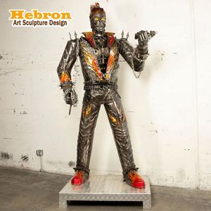 Estatua de acción de <span class=keywords><strong>Stormtrooper</strong></span> a tamaño real personalizada, nueva escultura de resina artesanal de personaje de película, hecha de metal duradero. - Product Image 1