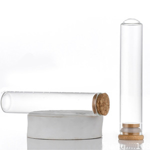 Tubes à cigares en verre de qualité alimentaire respectueux de l'environnement, prix de gros avec couvercles en liège larges pour emballage, pré-rouleaux - Product Image 4