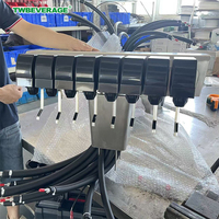 Distributeur de sirop de qualité supérieure à 8 robinets pour boissons gazeuses, machine à cola, tour de fontaine à soda post-mix avec refroidisseur pour chaînes de restauration