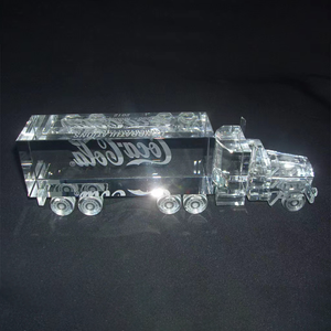 Cá nhân hoá tùy biến <span class=keywords><strong>3D</strong></span> laser Khắc Sáng Tạo pha lê Xe mô hình - Product Image 6