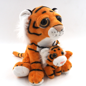 CE CPC OEM ODM promozione regalo gratuito 30cm <span class=keywords><strong>tigre</strong></span> bianca con il bambino peluche - Product Image 2
