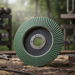 Green Ceramic Flat Flap Disc 115x22 Mm Fiberglass Backing For <b>Grinding</b> <b>Wheels</b> - Product Image 3