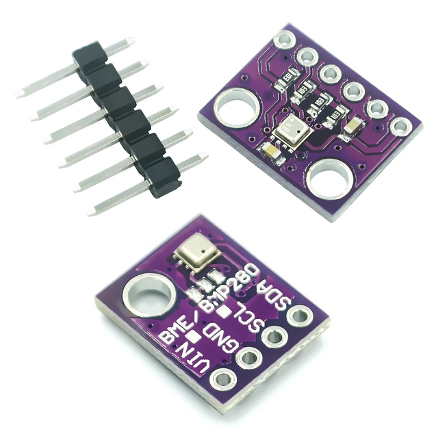RNSbot 1.8-5V GY-BME280 5V BMP280 5V BMP280-3.3V Precision Altimeter Atmospheric Pressure BMP280 Sensor Module