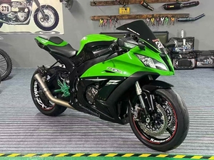 Motocicleta Deportiva Usada <span class=keywords><strong>Kawasaki</strong></span> Big Boss ZX-10R, Motos a Gasolina, Inyección de Combustible de Cuatro Cilindros, Refrigeración por Agua, Capacidad de 1000cc - Product Image 1