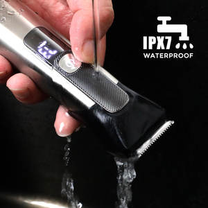 Kit de Recortadora de Barba y Cabello Eléctrica 22 en 1 con Cuchillas de Acero Inoxidable, Diseño Portátil, Recargable por USB - Product Image 2