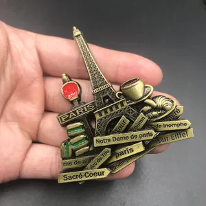 Custom Cheap New Products, Singapore Souvenir Promotion Gifts Metal Fridge Magnet/