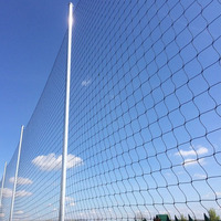Filet de sécurité pour sports de plein air et construction Matériau d'échafaudage en HDPE Filet de sport personnalisé pour terrain de jeu