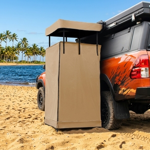 Ducha Privada Oculta para Tienda de Campaña en el Techo, Doble Uso como Inodoro, Ducha de Camping Integrada en <span class=keywords><strong>Toldo</strong></span> - Product Image 1