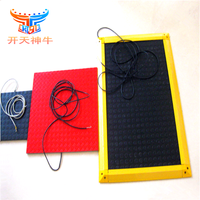 Tapis de sécurité en caoutchouc pour interrupteur, capteur de pression au sol électrique industriel