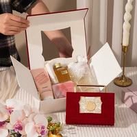 Vente en gros de boîte-cadeau en papier magnétique de luxe personnalisé pour emballage de mariage avec logo unique