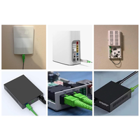 Kabel Patch Fiber Optik Fleksibel Berlapis Baja FTTMAX FTTH Simplex 9/125um OS2 LSZH Putih SC/APC Garansi 12 Bulan