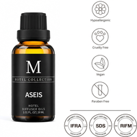Huile de diffusion ASEIS Hotel Collection 30ML, huile aromatique de luxe longue durée, recharge pour diffuseur ultrasonique à deux fluides, désodorisant d'air