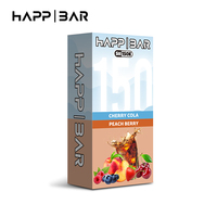 Deutschland Spanien Slowenien Rumänien EU-Lager Happ Bar 30K 40K 50K 150K Razzberry Puffs Einweg-Happy Bar Papierverpackungsboxen