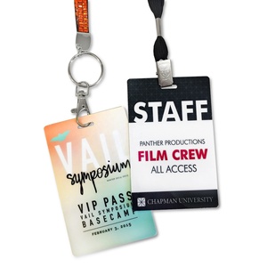 Cordon de cou personnalisé avec logo imprimé, idéal pour badge, carte d'identité, téléphone portable, en polyester réglable – Cadeau promotionnel souvenir - Product Image 2
