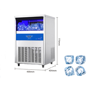 Ahorro de energía 530W Máquina de hielo Cubo comercial Máquina de hielo de acero inoxidable Máquina de hielo comercial Precio - Product Image 5