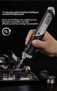 Kit de Soldadura Portátil Inalámbrico Recargable Modelo MSD <span class=keywords><strong>2830</strong></span>, Temperatura Constante, Plástico, 1 Año de Garantía, Estuche Rígido, Bricolaje para el Hogar - Product Image 2